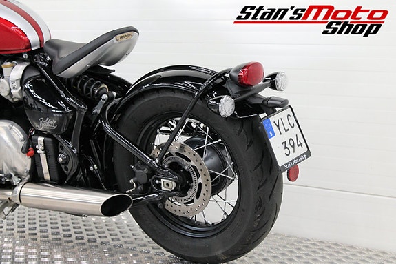 Triumph Bonneville Bobber 1200 ABS Låga Mil 12 of 18