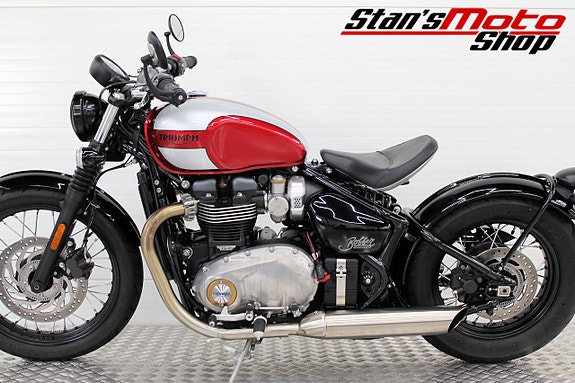 Triumph Bonneville Bobber 1200 ABS Låga Mil 13 of 18