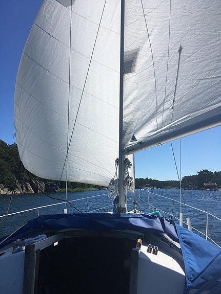 MISTINGUETTE Klassisk segelbåt 5 of 17