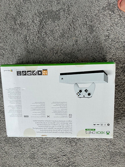 Xbox One S spelkonsol vit image 3