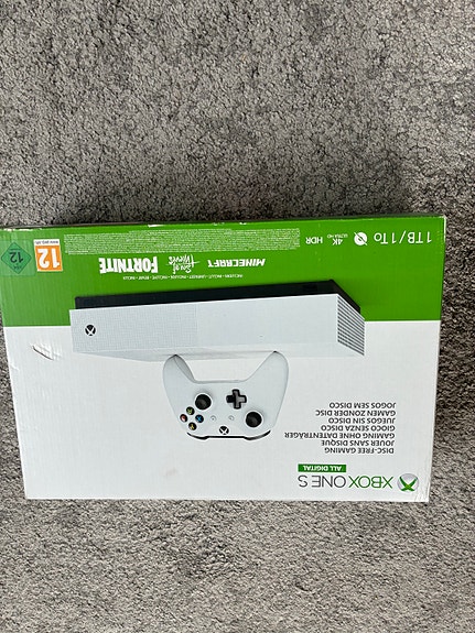 Xbox One S spelkonsol vit image 2