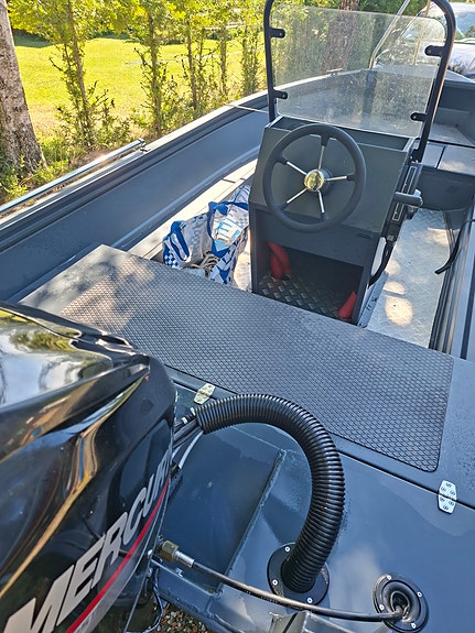 Motorbåt styrpulpet Aluminium 10 of 10