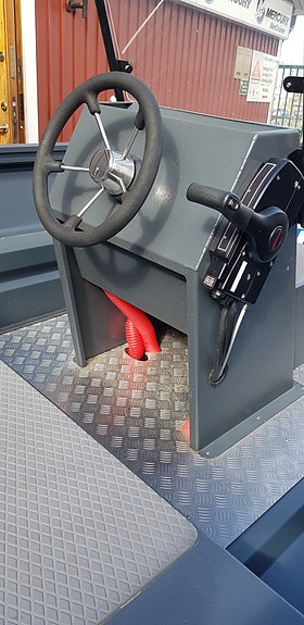 Motorbåt styrpulpet Aluminium 7 of 10
