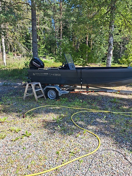 Motorbåt styrpulpet Aluminium 9 of 10