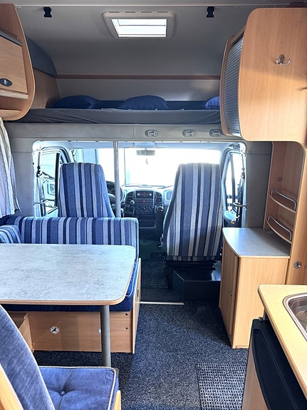 Dethleffs Fiat Ducato 2,8 JTD. Nybes/Ny kamrem/Fukttestad ua 13 of 27
