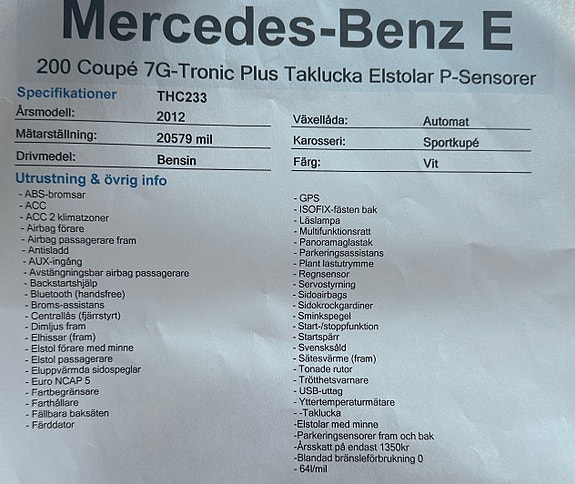 Mercedes-Benz E200 9 of 10