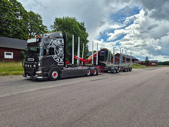 Scania R590 6x4 komplett timmerekipage 12 of 12