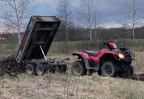 K Vagnen K-Offroad EL Tipp med fjärr 1200kg 6 of 8