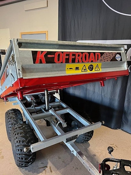 K Vagnen K-Offroad EL Tipp med fjärr 1200kg 2 of 8