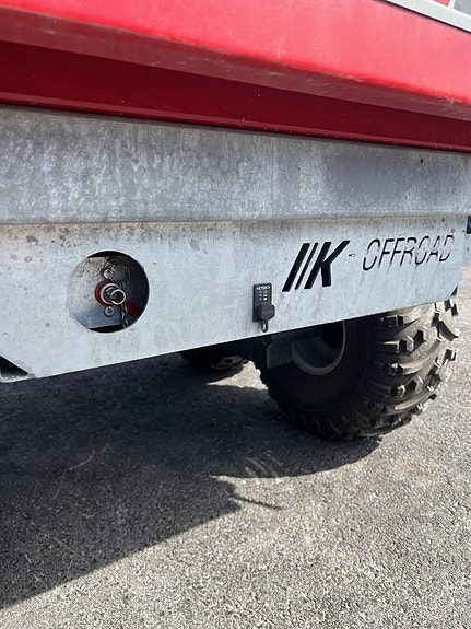 K vagnen Offroad trevägstipp ATV och Minigrävare 12 of 12