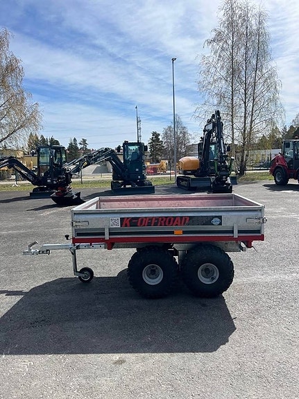 K vagnen Offroad trevägstipp ATV och Minigrävare 11 of 12