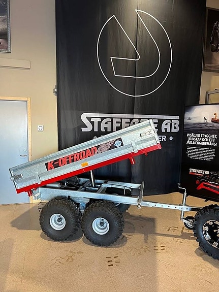K vagnen Offroad trevägstipp ATV och Minigrävare 2 of 12