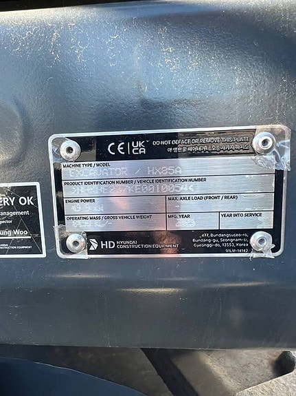 Hyundai HX 85 A 12 of 12