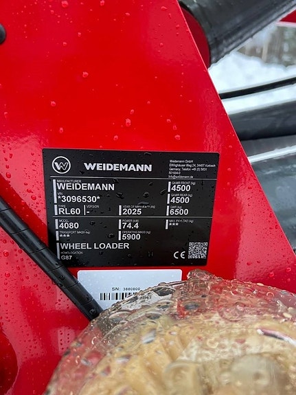 Weidemann 4080 Winter Edition PLOGKAMPANJ Omgående leverans 7 of 9