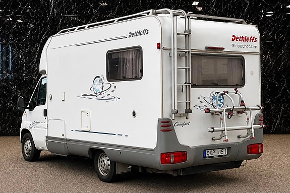 Dethleffs Fiat Campervan 2.8 i.d.TD H 58 Halvintegrerad B-Kort Solceller NyKamrem NyBes 122hk 3 of 29