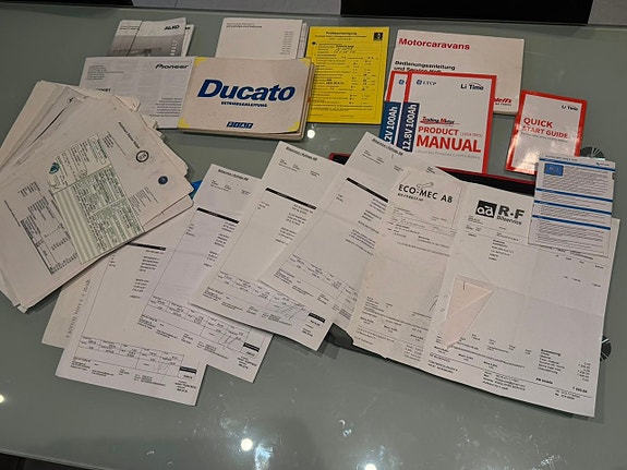 Dethleffs Fiat Campervan 2.8 i.d.TD H 58 Halvintegrerad B-Kort Solceller NyKamrem NyBes 122hk 29 of 29
