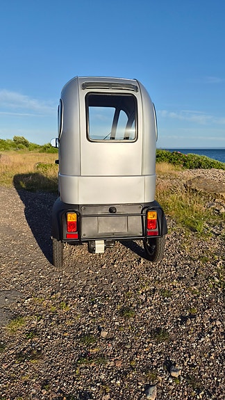 Zero mopedbil, klass II – 79 mil, NYTT batteripaket, 3-sits, nyskick 6 of 6