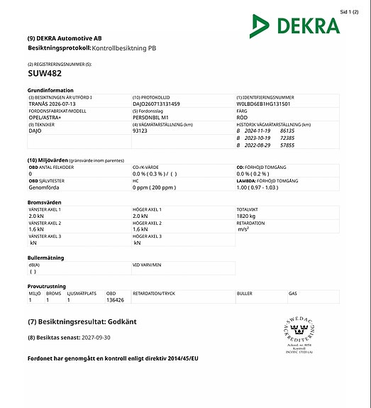 Opel Astra 14 of 14