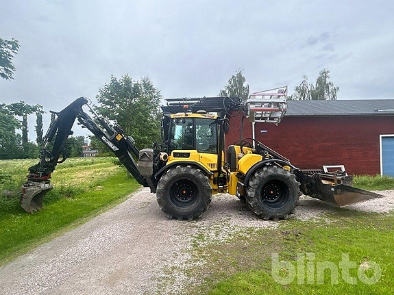 Grävlastare m redskap HUDDIG 1260C Linjeutrustad 4 of 5