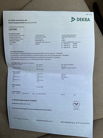 BMW 520i 12 of 12