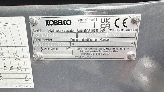 Kobelco SK 140 SR LC-7 17 of 24