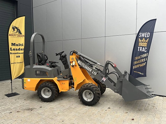 Multiloader L10 - kompakt hjullastare med Kubotamotor