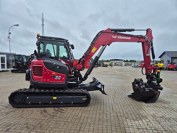 Yanmar ViO80-1A / 8ton grävmaskin /zertail / svanslös 6 of 10