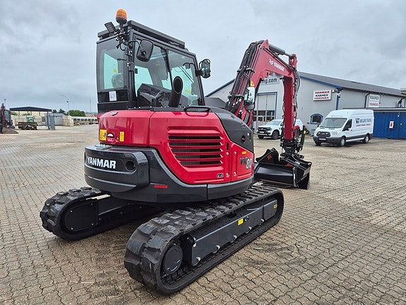 Yanmar ViO80-1A / 8ton grävmaskin /zertail / svanslös 8 of 10
