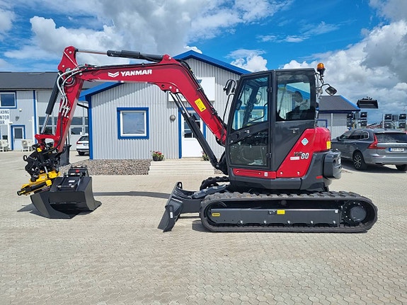Yanmar ViO80-1A / 8ton grävmaskin