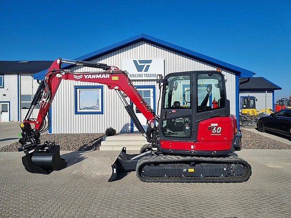 Yanmar SV60-6B / 6tons minigrävare