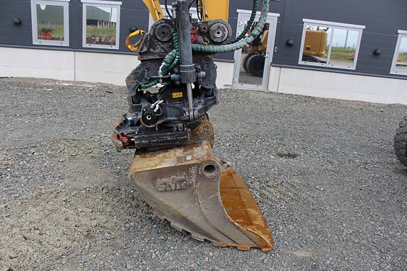 Hjulgrävare CAT M314 Rototilt med grip 2 skopor 9 of 12