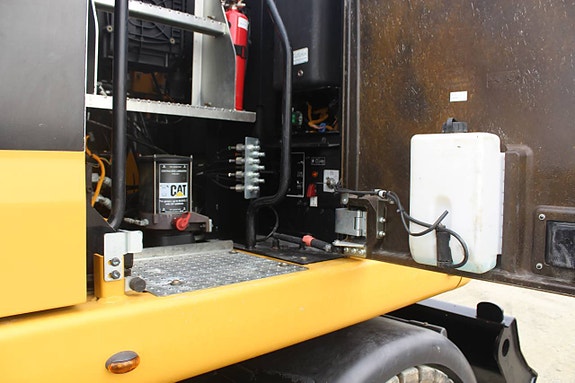 Hjulgrävare CAT M314 Rototilt med grip 2 skopor 7 of 12