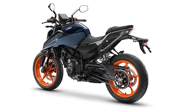 KTM 125 Duke blå - Kampanj 2 of 3