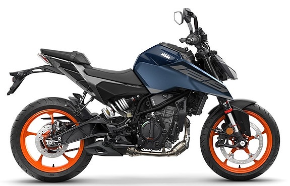 KTM 125 Duke blå - Kampanj 3 of 3