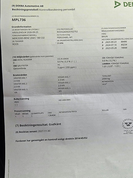 Mercedes-Benz C180 16 of 16
