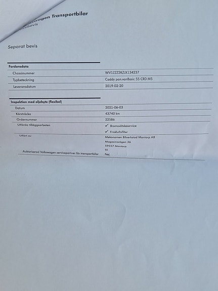 Volkswagen Caddy 26 of 26