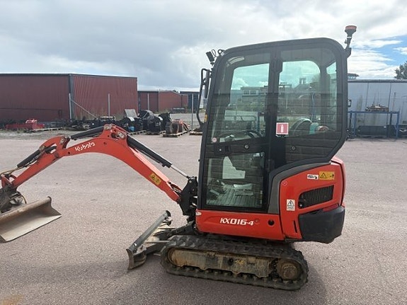 Begagnad Kubota KX016-4 / Minigrävare / Breddbar bandvagn 4 of 7