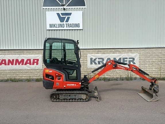 Begagnad Kubota KX016-4 / Minigrävare / Breddbar bandvagn