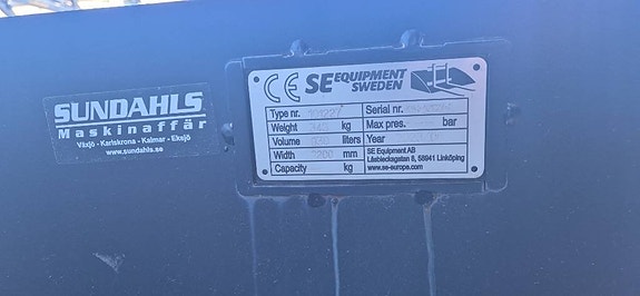 SE Equipment  Planeringsskopa 3 of 3