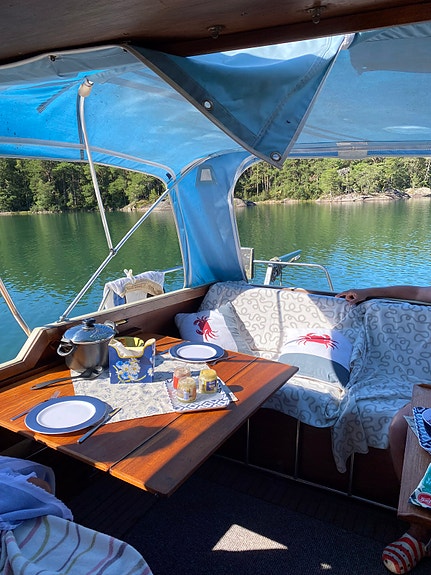 Motorbåt Orrskär 1000 Flybridge 6 of 7
