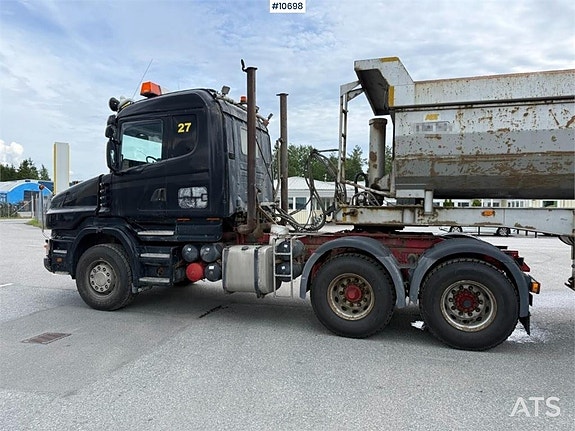 Dragbil Scania T164GB 6X4 med Zorsi Tipptrailer (535,000:- e 4 of 24