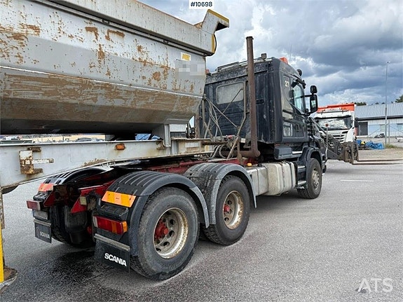 Dragbil Scania T164GB 6X4 med Zorsi Tipptrailer (535,000:- e 6 of 24