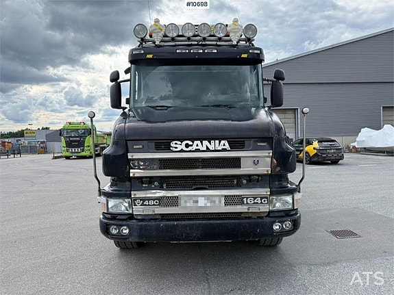 Dragbil Scania T164GB 6X4 med Zorsi Tipptrailer (535,000:- e 9 of 24