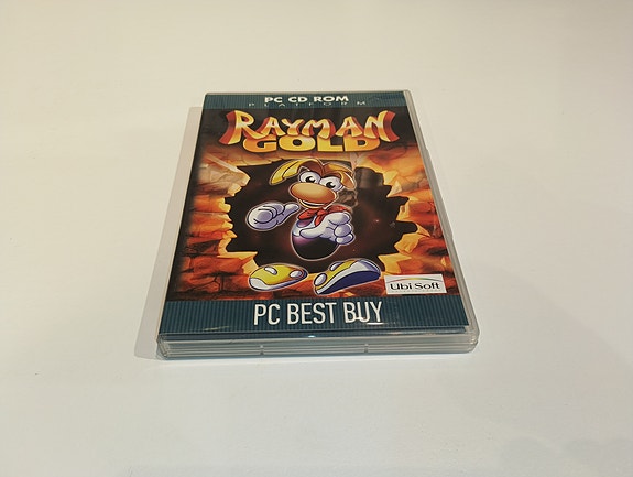 Rayman Gold PC CD ROM plattforms äventyr action barn spel Ubi Soft