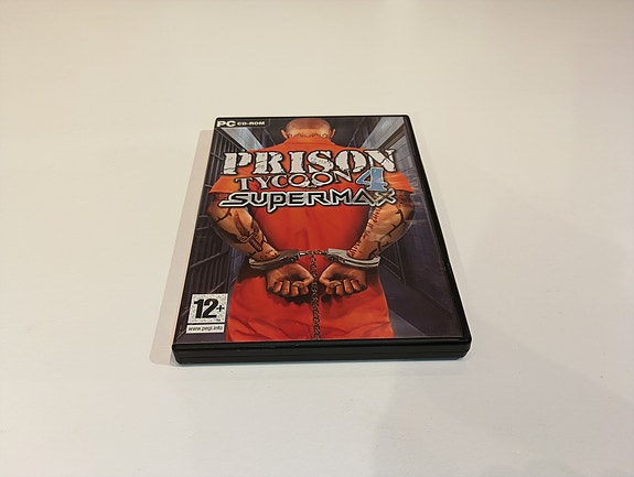 Prison Tycoon 4 Supermax PC CD ROM Engelsk simulator spel fängelse