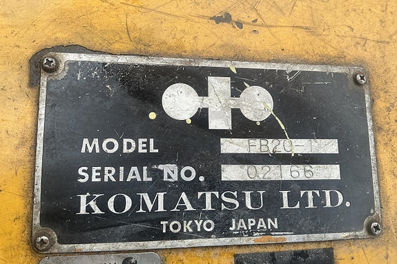Komatsu FB20 Truck 11 of 23
