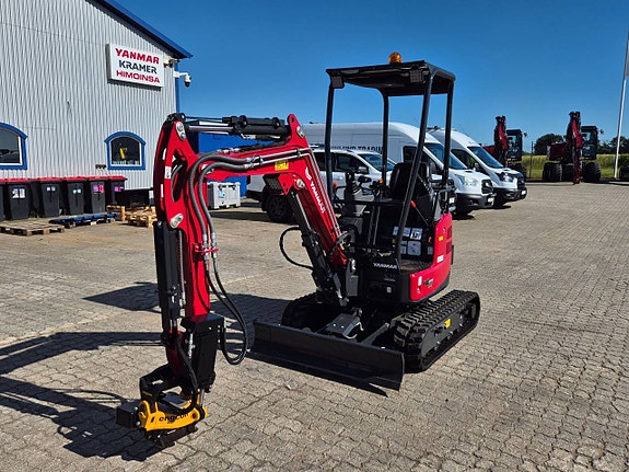 Fabriksny Yanmar ViO17 / 1.830kg / Engcon tiltrotator 5 of 10