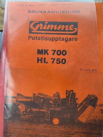Grimme MK700 POTATISUPPTAGARE 8 of 8