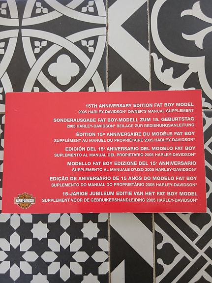 Harley-Davidson Fat boy 15th Anniversary 11 of 14