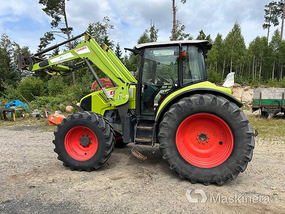 Traktor Claas Arion 410 + Lastare 7 of 27